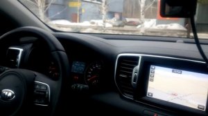 Подключаем видеорегистратор Киа Спортейдж 4  скрытой проводкой к боротовому питанию