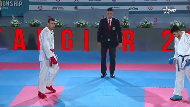 FINAL -84KG: Thameur SLIMANI (TUN) v Mohamed RAMADAN (EGY) - Championnat d'Afrique - Tangier 2020 смотреть онлайн