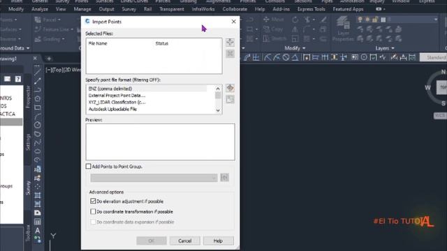 CURSO COMO* INSERTAR PUNTOS CSV EN AUTOCAD CIVIL 3D 2023 ACTUALIZADO - FACIL*-RAPIDO* смотреть онлайн