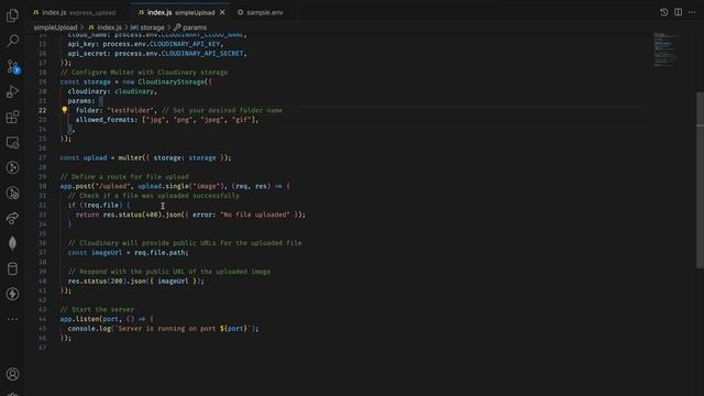How to Upload File to Cloud using Javascript Expressjs Nodejs Very Easy смотреть онлайн