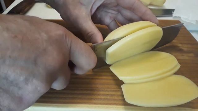 Режу картофан прототипами накири Олега Матюхина смотреть онлайн