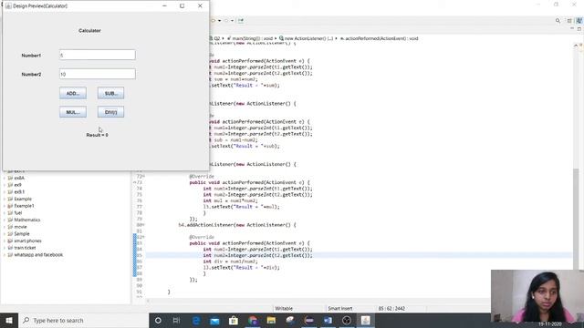 GRAPHICAL USER INTERFACE USING JAVA SWING AND API смотреть онлайн
