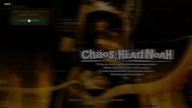 CHAOS;HEAD NOAH PC Port - Engine Update 1 смотреть онлайн