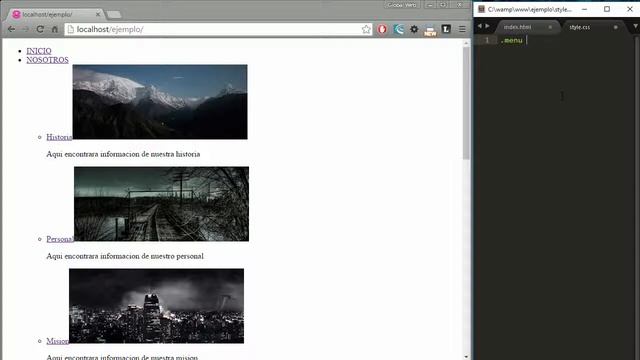 Megamenu con html y css смотреть онлайн