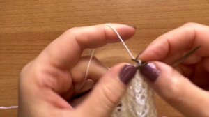 Ажурный узор спицами для носков / МАСТЕР КЛАСС + СХЕМА / Ажурный узор спицами по кругу