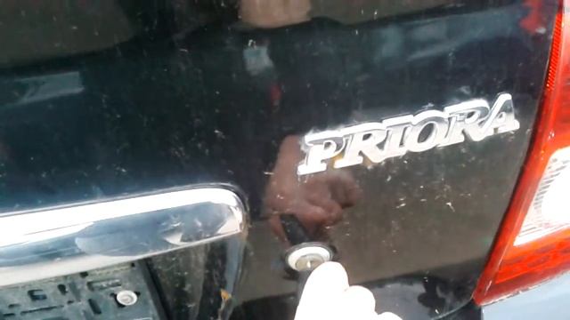 ВИДЕО: Как открыть багажник в ЛАДА ПРИОРА (LADA PRIORA) с помощью ключа? смотреть онлайн