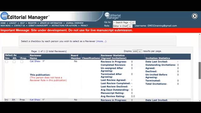 How to perform an "entire database" search on Editorial Manager to find reviewers смотреть онлайн