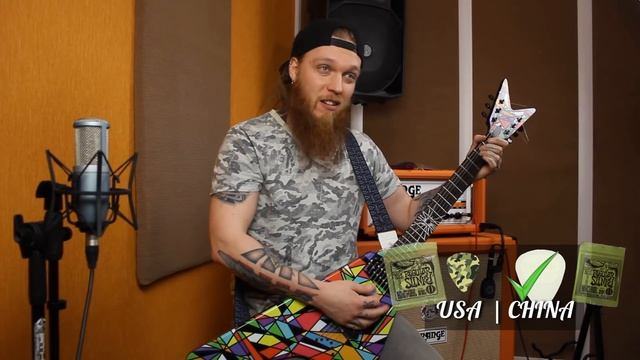 Лаборатория High-Gain #1. Ernie Ball. Сравнение оригинальных и китайских струн смотреть онлайн