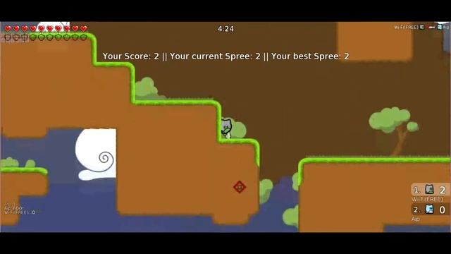 Играем в TeeWorlds #1 - Моды HParty и Spread смотреть онлайн