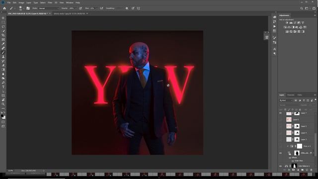 Photoshop Edit Walkthrough 15 - York Fashion Week Marketing Images смотреть онлайн