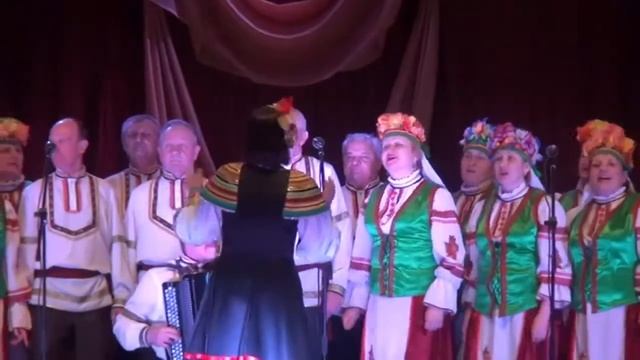 Хоровая группа народного ансамбля песни и танца "Паляшучка" - Ой, дзе ж ты была смотреть онлайн