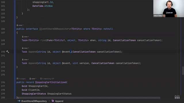 Practical introduction to Event Sourcing with EventStoreDB смотреть онлайн