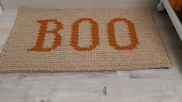 Видеобзор на коврик из джута BOO смотреть онлайн