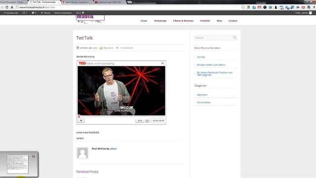 How to embed a Ted Talks video on your self hosted wordpress website смотреть онлайн
