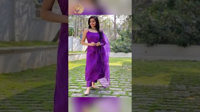 Latest Purple Colour Kurti Design,Purple Dresses And Colour Combination, Beautiful Light PurpleKurt смотреть онлайн