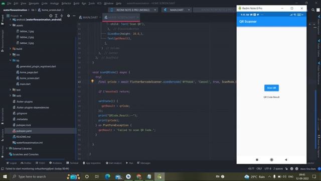QR Code Scanner in Flutter. QR Code Bar Code Scanner in Flutter. 100% Working Very Easy. смотреть онлайн