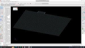 Создание  контуров плиты  триангуляцией в SCAD