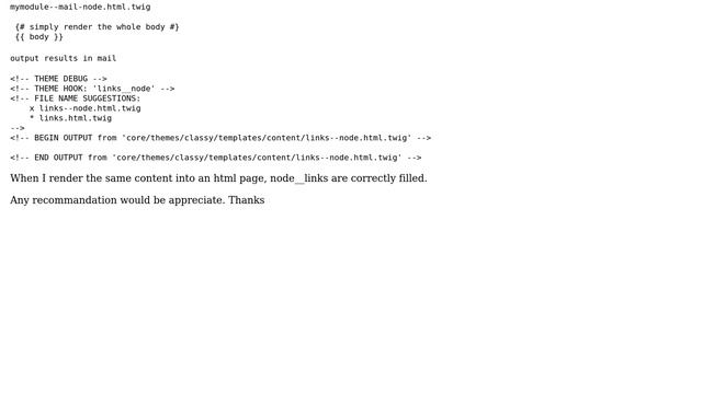 Drupal: Forced rendered node view results in empty node links смотреть онлайн