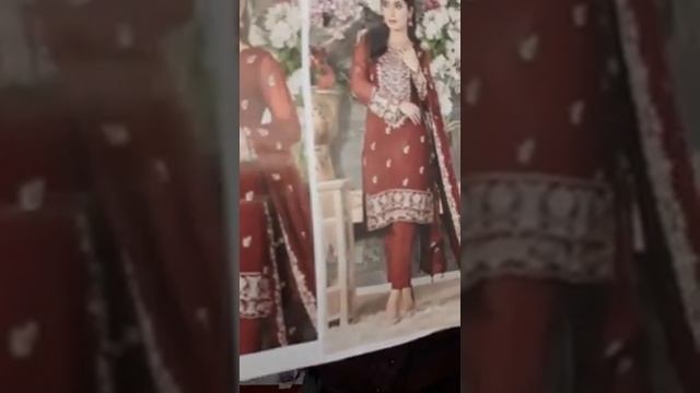 Pakistani Original catalogue Rani manan Shifon collection смотреть онлайн