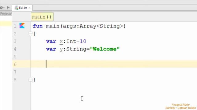 PART 3 : DEKLARASI VARIABEL KOTLIN смотреть онлайн