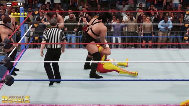 WWE2K18 GAMEPLAY: Demolition (with Mr. Fuji) VS. The Ultimate Maniacs & Hulk Hogan (with Jimmy Hart смотреть онлайн
