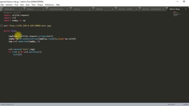 Cara Menampilkan Kamera Hp dengan OpenCV-Python Part 1 смотреть онлайн