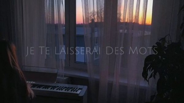 je te laisserai des mots - Patrick Watson (piano cover)