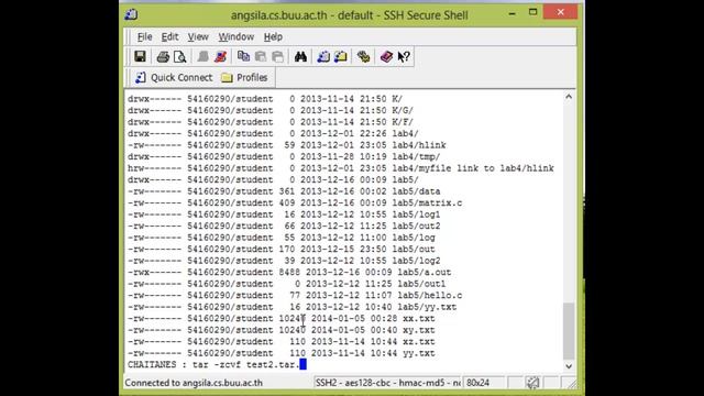 คำสั่งพื้นฐานในระบบ unix คำสั่ง tar смотреть онлайн