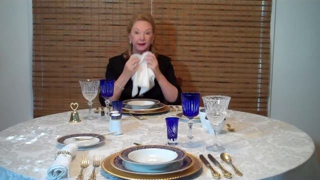Dining Etiquette Manners Table Etiquette Part 1 by Expert Gloria Starr смотреть онлайн