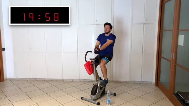 40 minuti di Spinning in casa - Leo Chiricone - Atletica Meneghina смотреть онлайн