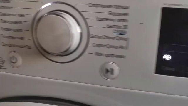 LG Washer/dryer 7/4 kg F2J6HG0W Eco dry (short video) смотреть онлайн
