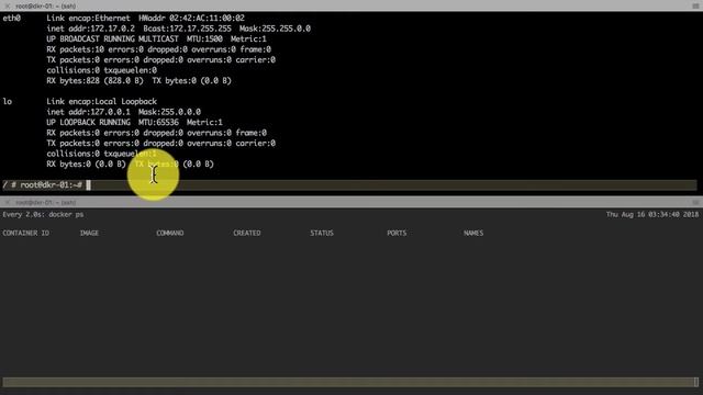 Just enough Docker Part 3: Making containers persist with -idt options смотреть онлайн