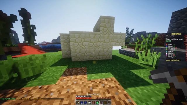 НОВЫЙ РАДУЖНЫЙ БЕД ВАРС И САМЫЙ НЕРЕАЛЬНЫЙ ЧЕЛЛЕНДЖ МАИНКРАФТ! Minecraft - Bed Wars ПВП ХАЙПИКСЕЛЬ! смотреть онлайн