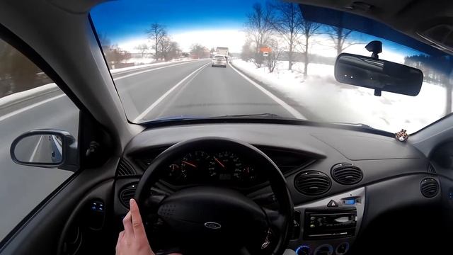 Ford Focus MK1 1.6 - POV FAST RIDE home + WALK AROUND смотреть онлайн