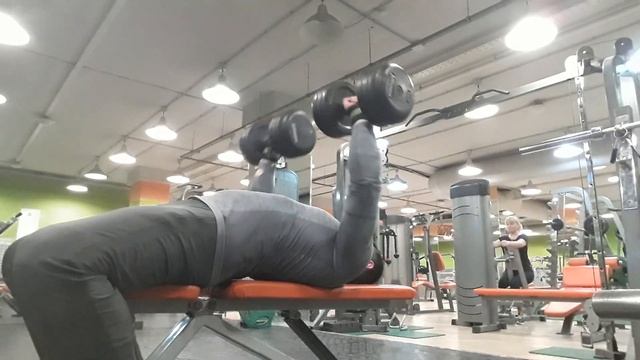 Жим гантелей горизонт 8х25кг д3 смотреть онлайн