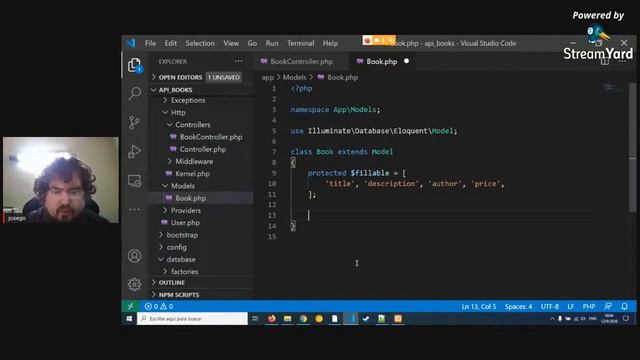 Live coding: Construyendo una API en Laravel смотреть онлайн