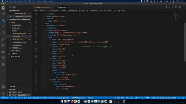 KEDA: Autoscaling of application connected to RHOSAK смотреть онлайн