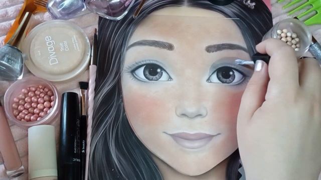 Асмр сделаю тебе макияж на блокноте визажиста из Фикс Прайс (шепот) | Asmr makeup (whisper) смотреть онлайн