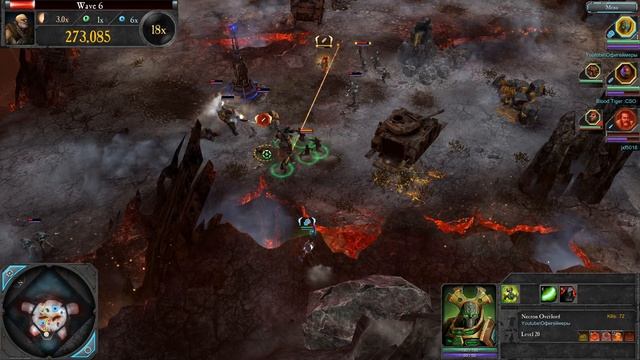 Warhammer 40000-retribution. Показываю, как сбежать за карту на некроне. смотреть онлайн