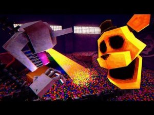 ТАКОЙ ФНАФ ты ТОЧНО НЕ ВИДЕЛ  МАНГЛ ГИГАНТ в ДЕТСАДЕ !!!