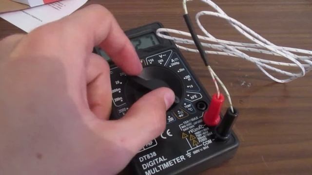 Цифровой мультиметр DT838  за 350 рублей