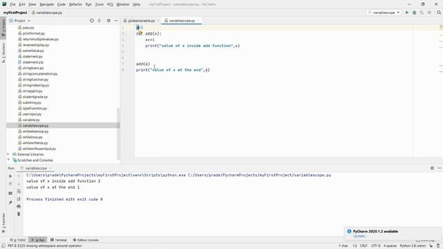 Python Full Course - Variable Scope - Video 73 смотреть онлайн