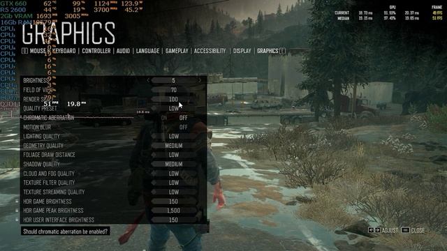 Days Gone - GTX 660 | Ryzen 5 2600 | 1080P, 900P & 720P смотреть онлайн