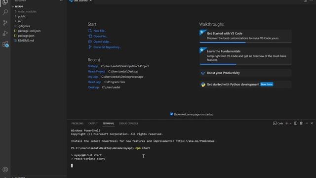 React npm start hatası çözümü смотреть онлайн