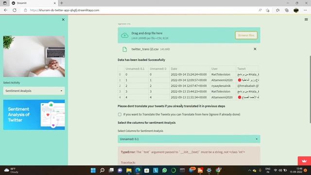A complete dashboard for Twitter scraping and sentiment analysis using python & streamlit #python смотреть онлайн