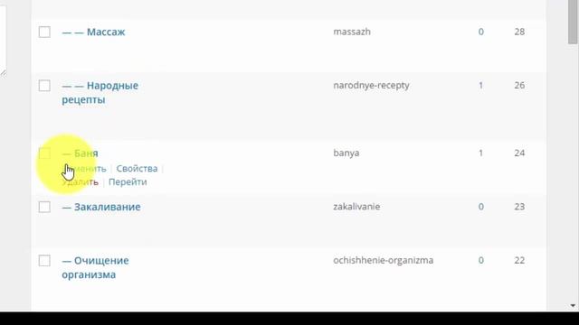 Основы WordPress. Серия десятая. Иерархия рубрик смотреть онлайн