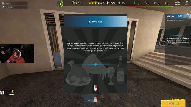 KİMSE RAKİBİM OLAMAZ! | CAFE OWNER SIMULATOR | BÖLÜM 1 смотреть онлайн