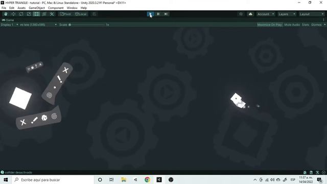 HYPER SQUARE / tutorial level / indie dev blog #8 смотреть онлайн