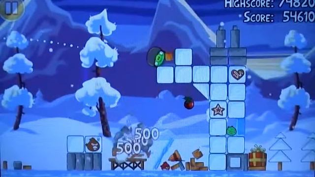 Angry Birds Seasons, Wreck the Halls, 1-3, 77960 смотреть онлайн