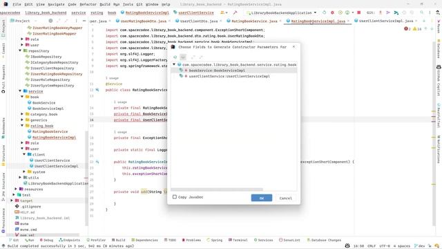 Desarrollando una API para libros con Spring Boot | Rating Book | Repository, Service, ServiceImpl смотреть онлайн